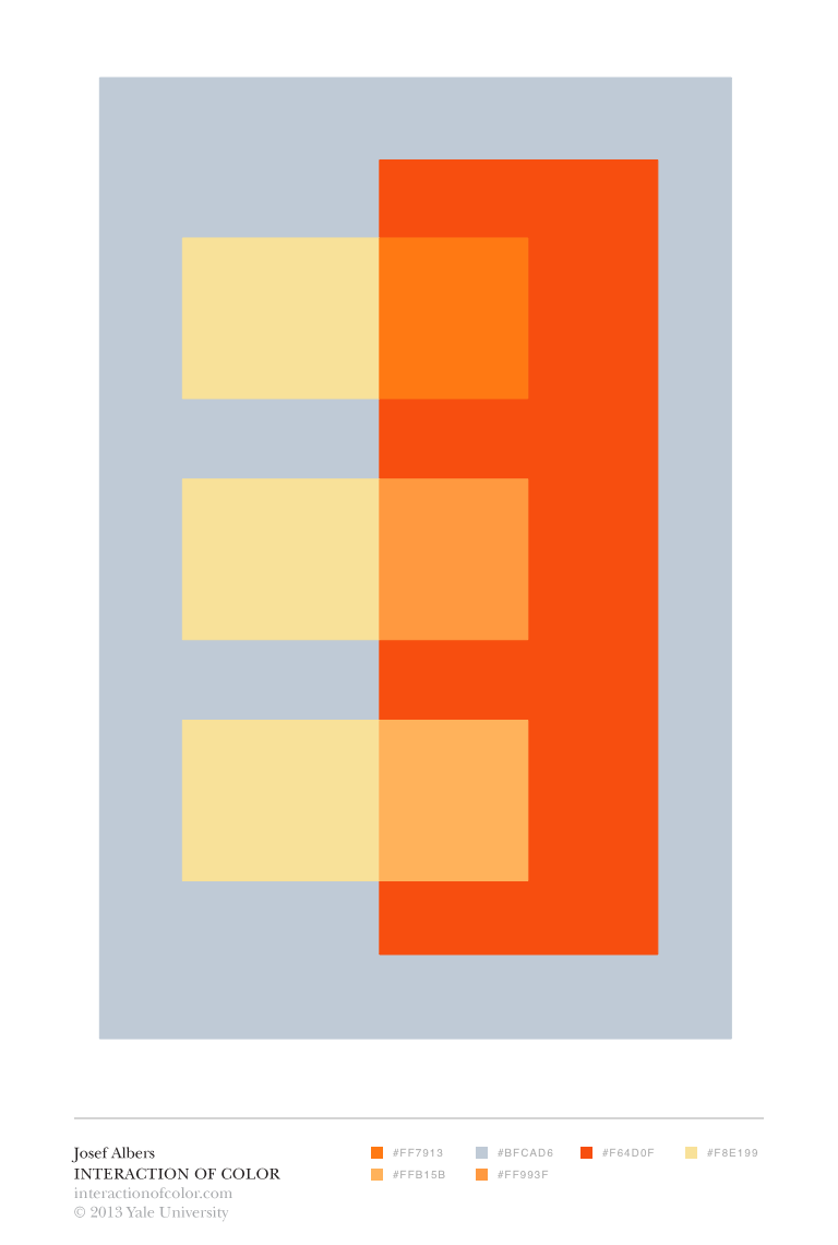 Josef Albers Interaction of color book cover www.louisapenfold.com