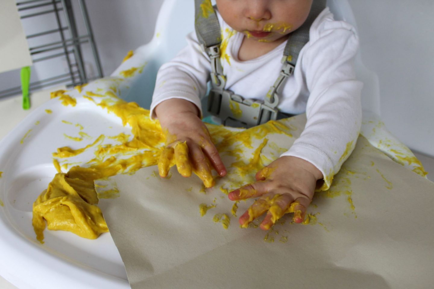 Edible paint for babies and toddlers